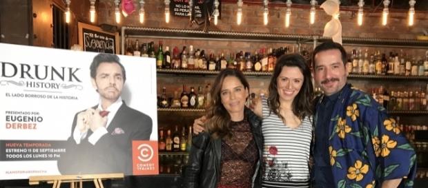 En la entrevista con Ana Claudia Talancón y Memo Martínez. En la entrevista con Ana Claudia Talancón y Memo Martínez.