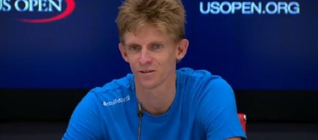 Kevin Anderson during a press conference at 2017 US Open/ Photo: screenshot via US Open Tennis Championships official channel on YouTube Kevin Anderson during a press conference at 2017 US Open/ Photo: screenshot via US Open Tennis Championships official channel on YouTube