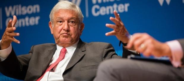López Obrador dictó una conferencia en el Wilson Center, en Washington. López Obrador dictó una conferencia en el Wilson Center, en Washington.