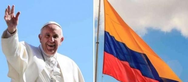 Papa Francesco si recherà in Colombia per un viaggio della pace. Papa Francesco si recherà in Colombia per un viaggio della pace.