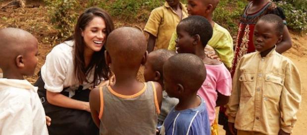 The charitable actress Meghan Markle has spoken about her and Prince Harry's relationship in an interview. Image Source: Meghan Markle/Instagram The charitable actress Meghan Markle has spoken about her and Prince Harry's relationship in an interview. Image Source: Meghan Markle/Instagram