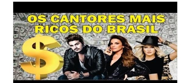 Veja os cantores mais ricos do Brasil Veja os cantores mais ricos do Brasil