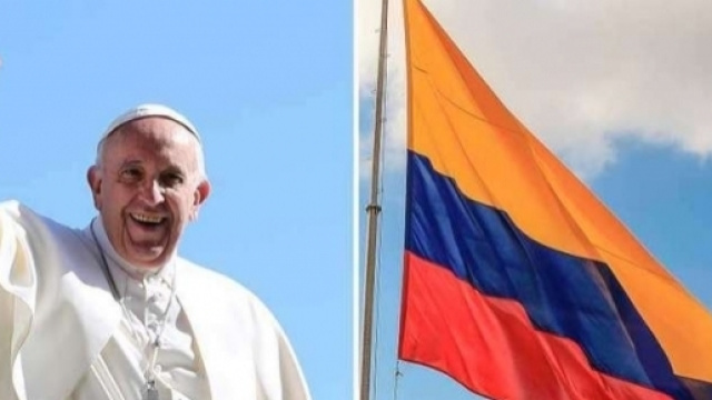 Papa Francesco si recherà in Colombia per un viaggio della pace.