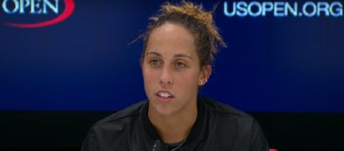 Madison Keys will play her first US Open semifinal/ Photo: screenshot via US Open Tennis Championships official channel on YouTube