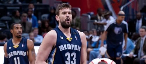 Marc Gasol with the free throw | Flickr | Basketball Schedule
