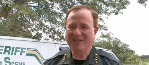 Polk County Sheriff Grady Judd has warned that sex offenders are not welcome in shelters [Image: YouTube/FOX 13 News - Tampa Bay]