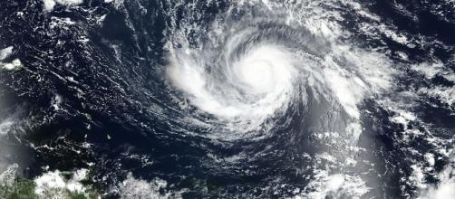 Satellite image of Hurricane Irma : Image via Wikipedia