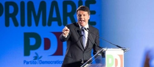 Il segretario del PD, Matteo Renzi