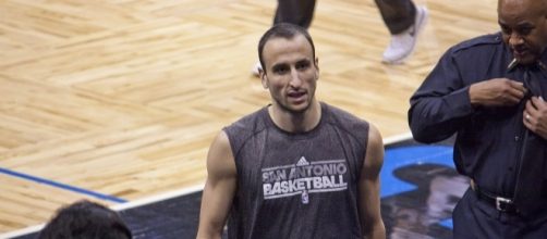 Manu Ginobili recently signed a two-year contract worth $5 million with the Spurs -- Mike via WikiCommons
