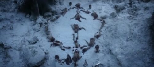 The symbol of the White Walkers / Photo via Best Scenes of All SITCOMS, www.youtube.com