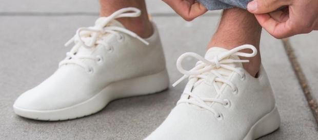 Allbirds wool runners in white via Wikimedia Commons Allbirds wool runners in white via Wikimedia Commons