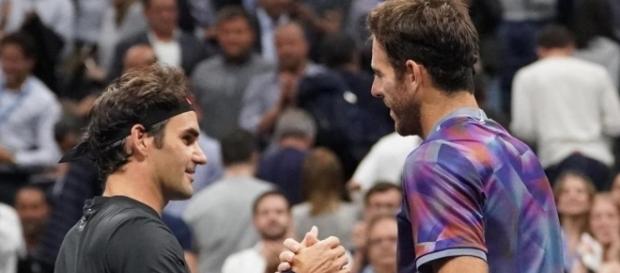 Del Po vince contro Federer in 4 set. Del Po vince contro Federer in 4 set.