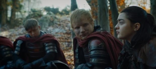 Ed Sheeran cameos in the Season 7 premiere of "Game of Thrones." (Photo:YouTube/GameofThrones) Ed Sheeran cameos in the Season 7 premiere of "Game of Thrones." (Photo:YouTube/GameofThrones)