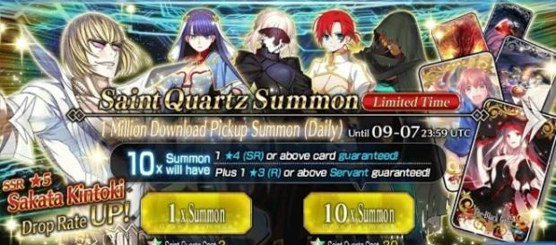 Have you saved up enough Saint Quartz to roll your favorite Servants? (via Youtube/Breakers HQ) Have you saved up enough Saint Quartz to roll your favorite Servants? (via Youtube/Breakers HQ)