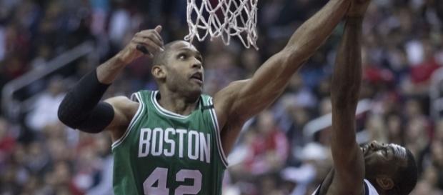 Horford with the block on Wall | Flickr | Keith Allison Horford with the block on Wall | Flickr | Keith Allison