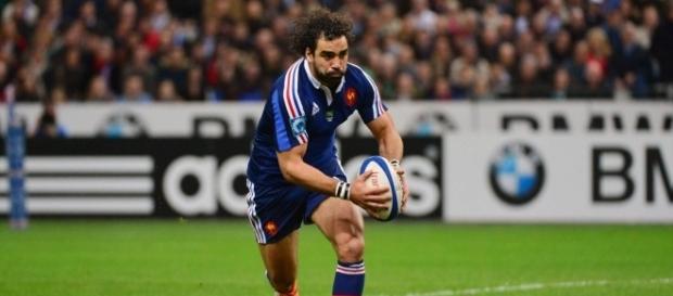Le trois-quarts aile de Touslouse, Yoann Huget/ Rugbyrama Le trois-quarts aile de Touslouse, Yoann Huget/ Rugbyrama