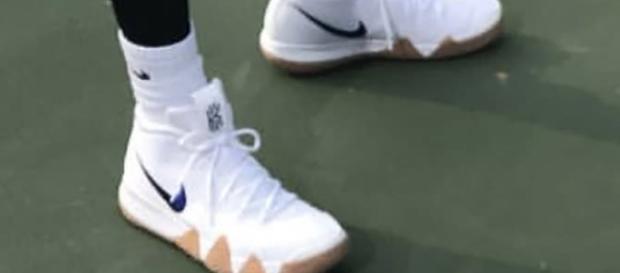 Leaked image of Nike Kyrie 4 (Photo grab from Sneakernews.com) Leaked image of Nike Kyrie 4 (Photo grab from Sneakernews.com)
