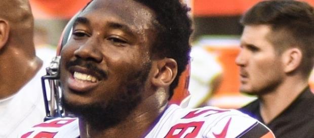 Myles Garrett has had foot issues dating back to his stint at Texas A&M -- Erik Drost Myles Garrett has had foot issues dating back to his stint at Texas A&M -- Erik Drost
