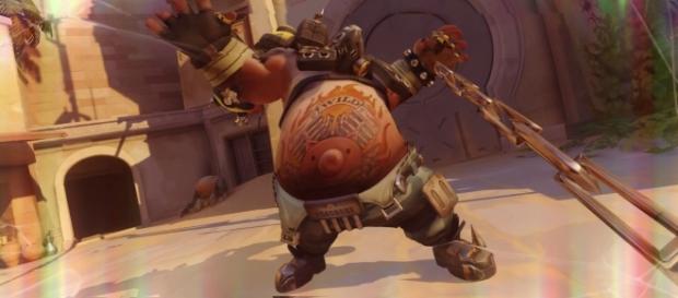 'Overwatch' hero Roadhog. (image source: YouTube/Overwatch Strategies) 'Overwatch' hero Roadhog. (image source: YouTube/Overwatch Strategies)