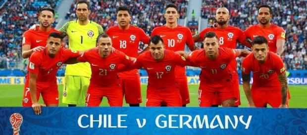 Selección de Chile en la final de la Copa Confederaciones (vía-equiposdefutbol2.blogspot). Selección de Chile en la final de la Copa Confederaciones (vía-equiposdefutbol2.blogspot).