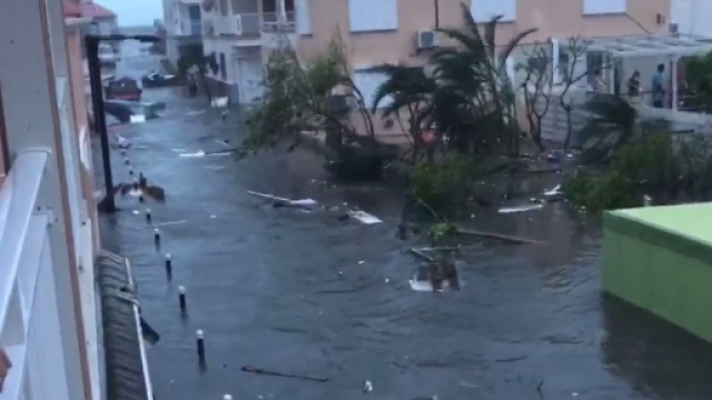 Ouragan Irma : scènes de dévastation à Saint-Barthélémy