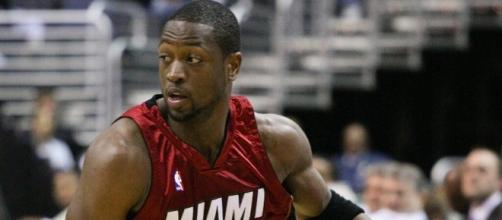 Dwyane Wade during his time with Heat. [Image via Wikimedia Commons]