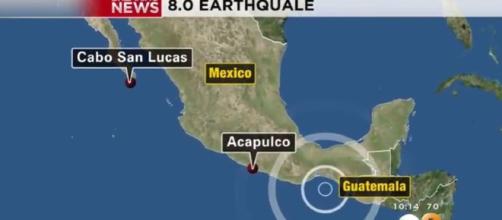 Earthquake With Magnitude Of 8.0 Rattles Southern Mexico CBS Los Angeles | YouTube