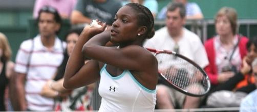 Sloane Stephens [Image by Rowland Goodman|Wikimedia Commons| Cropped | CC BY-SA 3.0]
