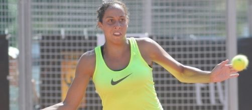 Madison Keys could reach No. 9 if she wins the US Open crown -- Kulitat via WikiCommons