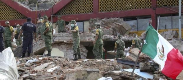 Sismo en Oaxaca, fotografía de AP. Sismo en Oaxaca, fotografía de AP.