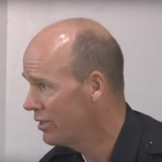 Police officials in Utah hold press conference after nurse is arrested | Photo via YouTube