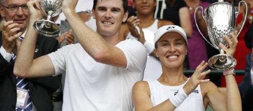 Après Wimbledon, le paire Hingis-Murray remporte l'US Open/ Skysports.com