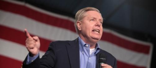 Sen. Lindsey Graham (R-S.C.) in Des Moines, Iowa, 2015 / [Image by Gage Skidmore via Flickr, CC BY-SA 2.0]