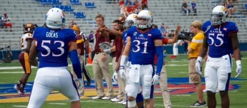 The Kansas Jayhawks lost on Saturday for their 42nd straight road loss. -- Brent Flanders via Flickr