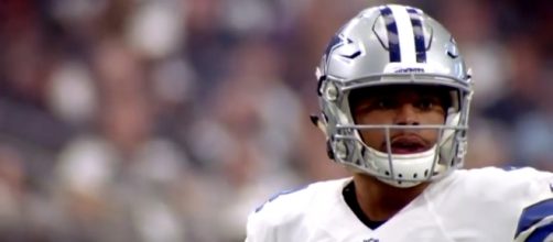 Dallas Cowboys quarterback Dak Prescott. Image Credit: YouTube Screenshot -- @NFL