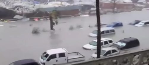 Gli effetti devastanti dell'uragano Irma