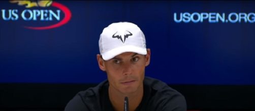 Rafael Nadal during a press conference at 2017 US Open/ Photo: screenshot via US Open Tennis Championships official channel on YouTube
