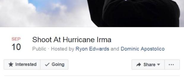 Florida, c'è chi spara all'uragano Irma Florida, c'è chi spara all'uragano Irma