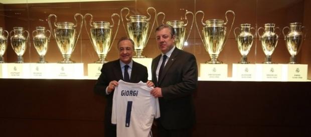 Giorgi Kvirikashvili's Meeting with Florentino Perez – flickr.com Giorgi Kvirikashvili's Meeting with Florentino Perez – flickr.com