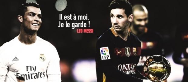 Ballon d'or : Une perpétuelle compétition entre Messi et Ronaldo !-(image goal.com) Ballon d'or : Une perpétuelle compétition entre Messi et Ronaldo !-(image goal.com)
