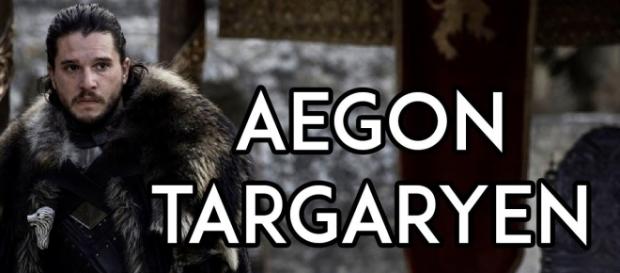 Jon Snow's real name is Aegon Targaryen, but his name can also refer to several people who lived long before him.- GoT Academy/Youtube Screenshot Jon Snow's real name is Aegon Targaryen, but his name can also refer to several people who lived long before him.- GoT Academy/Youtube Screenshot