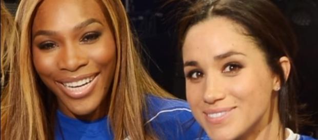 Serena Williams and Meghan Markle- (YouTube/Breaking News) Serena Williams and Meghan Markle- (YouTube/Breaking News)