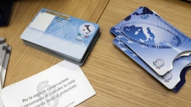 Carta d'identità elettronica, fac-simile