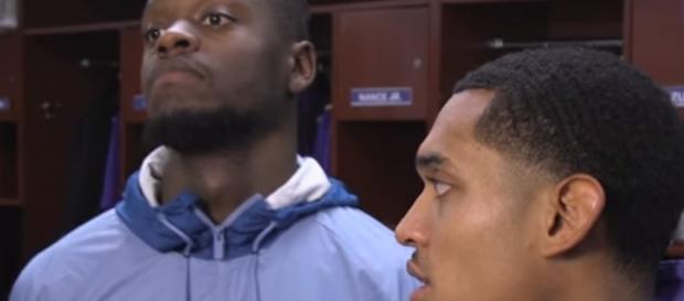 Lakers forward Julius Randle and guard Jordan Clarkson are in NBA trade rumors -- Los Angeles Lakers via YouTube Lakers forward Julius Randle and guard Jordan Clarkson are in NBA trade rumors -- Los Angeles Lakers via YouTube