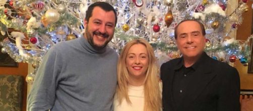 Matteo Salvini, Giorgia Meloni e Silvio Berlusconi
