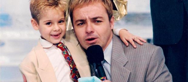 Dani Boy foi atração nos domingos do SBT junto com Gugu. (Foto Reprodução). Dani Boy foi atração nos domingos do SBT junto com Gugu. (Foto Reprodução).