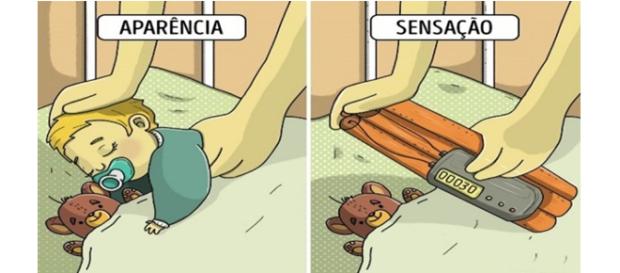 O verdadeiro sentimento fica guardado (Reprodução) O verdadeiro sentimento fica guardado (Reprodução)