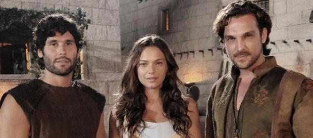 Protagonistas da novela "O Rico e Lázaro" Protagonistas da novela "O Rico e Lázaro"