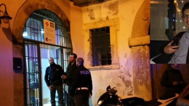 Il palazzo dove è stato ucciso Giuseppe Parretta