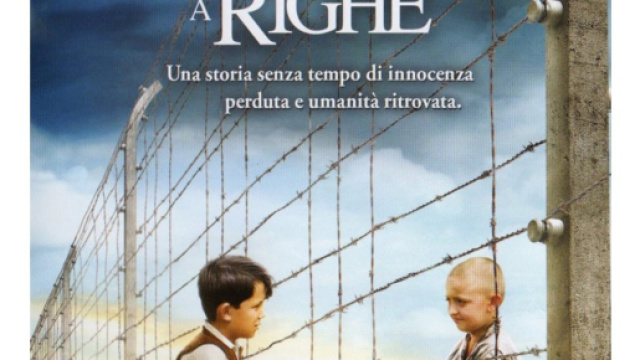 La locandina del film "Il bambino con il pigiama a righe"